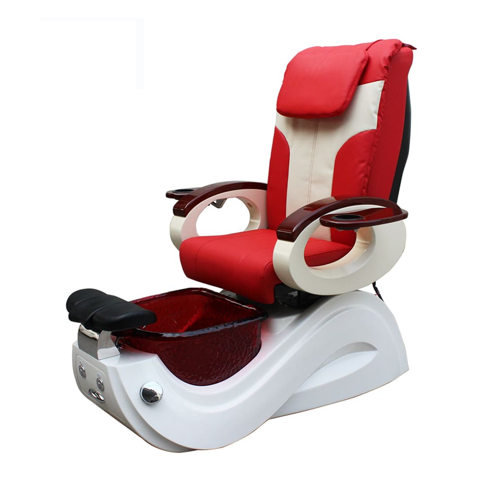 pedicure chair with plumbing