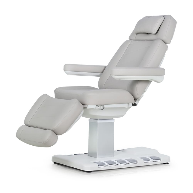 Electric Dermatology Medical Spa Chair Grey Beauty Facial Bed 