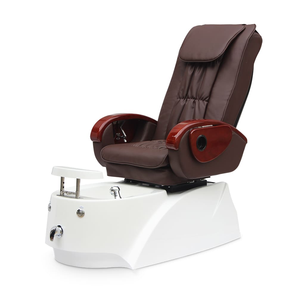 red pedicure chair