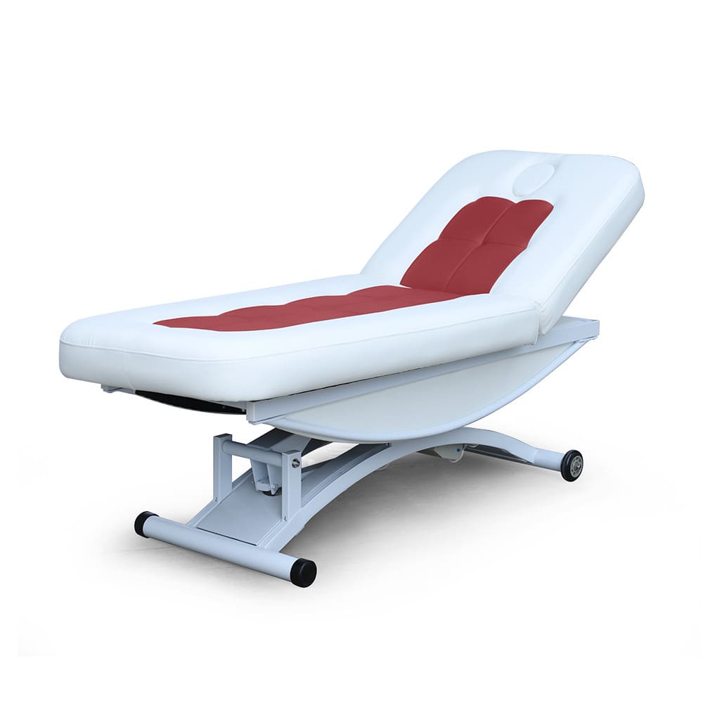 red massage bed