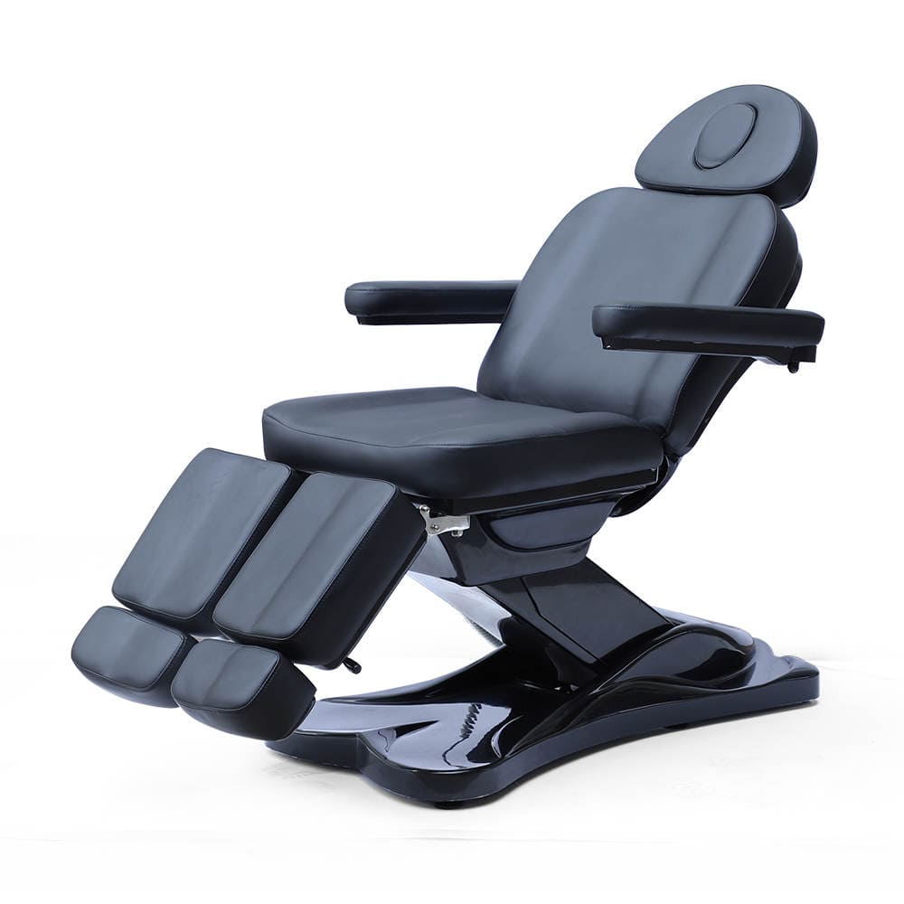 black electric pedicure chair