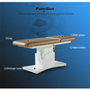Gold Electric Hydraulic Massage Table Facial Spa Bed