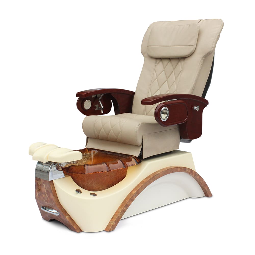 Khaki pedicure chair