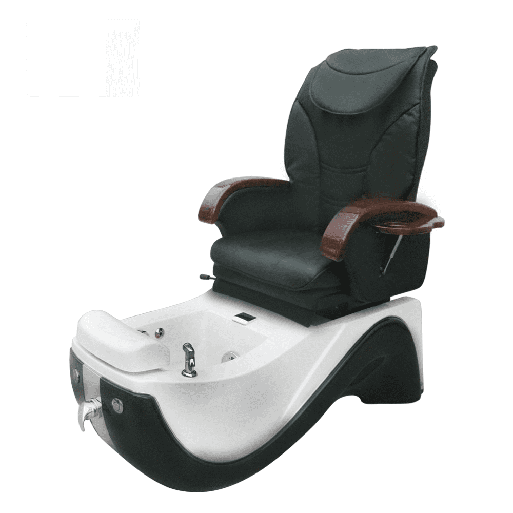 black spa chair