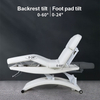 Electric Hydraulic Massage Table White Spa Facial Bed for Esthetician