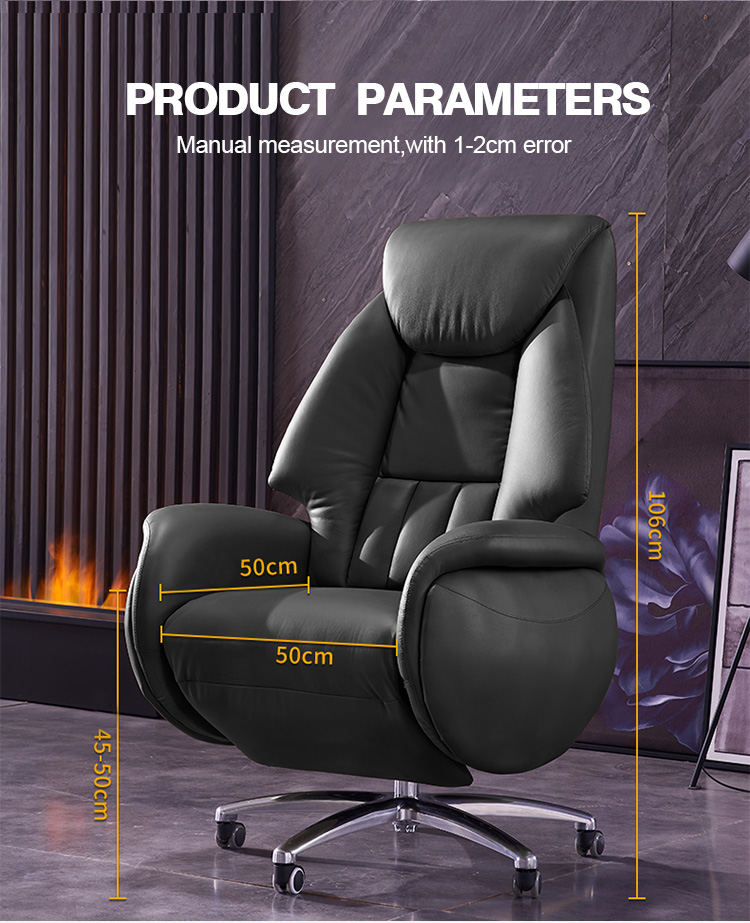 high back ergonomic massage office chair