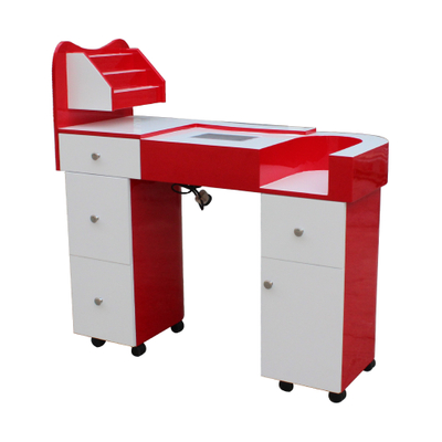 Wholesale Cheap Luxury Spa Salon Beauty Nail Station Manicure Table With Dust Collector