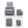Modern Cheap Price Beauty Nail Salon Parlour Furniture Set Reclining Eyelash Sofa Foot Spa Manicure Pedicure Chair