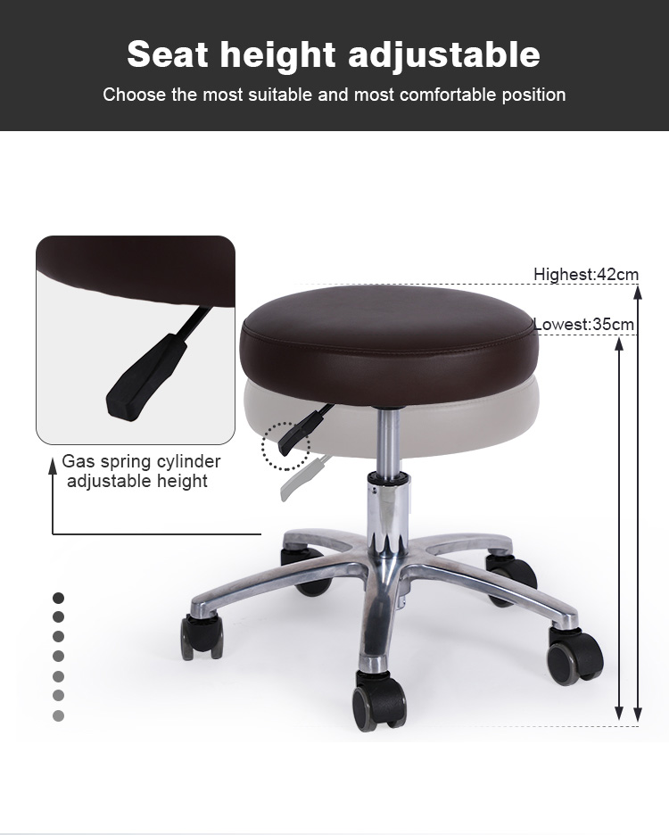 adjustable pedicure stool