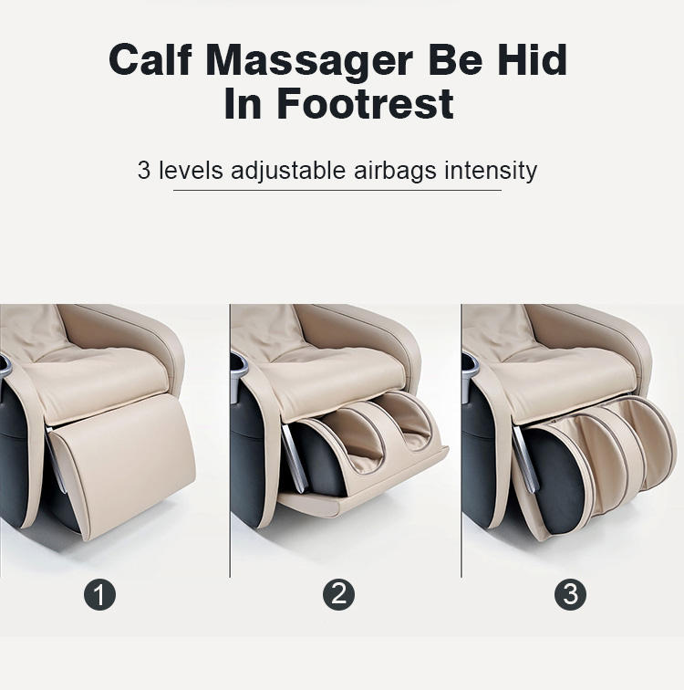 massage chair with calf massager