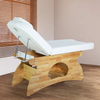 Wood Waxing Therapy Massage Table Couch Spa Beauty Facial Bed