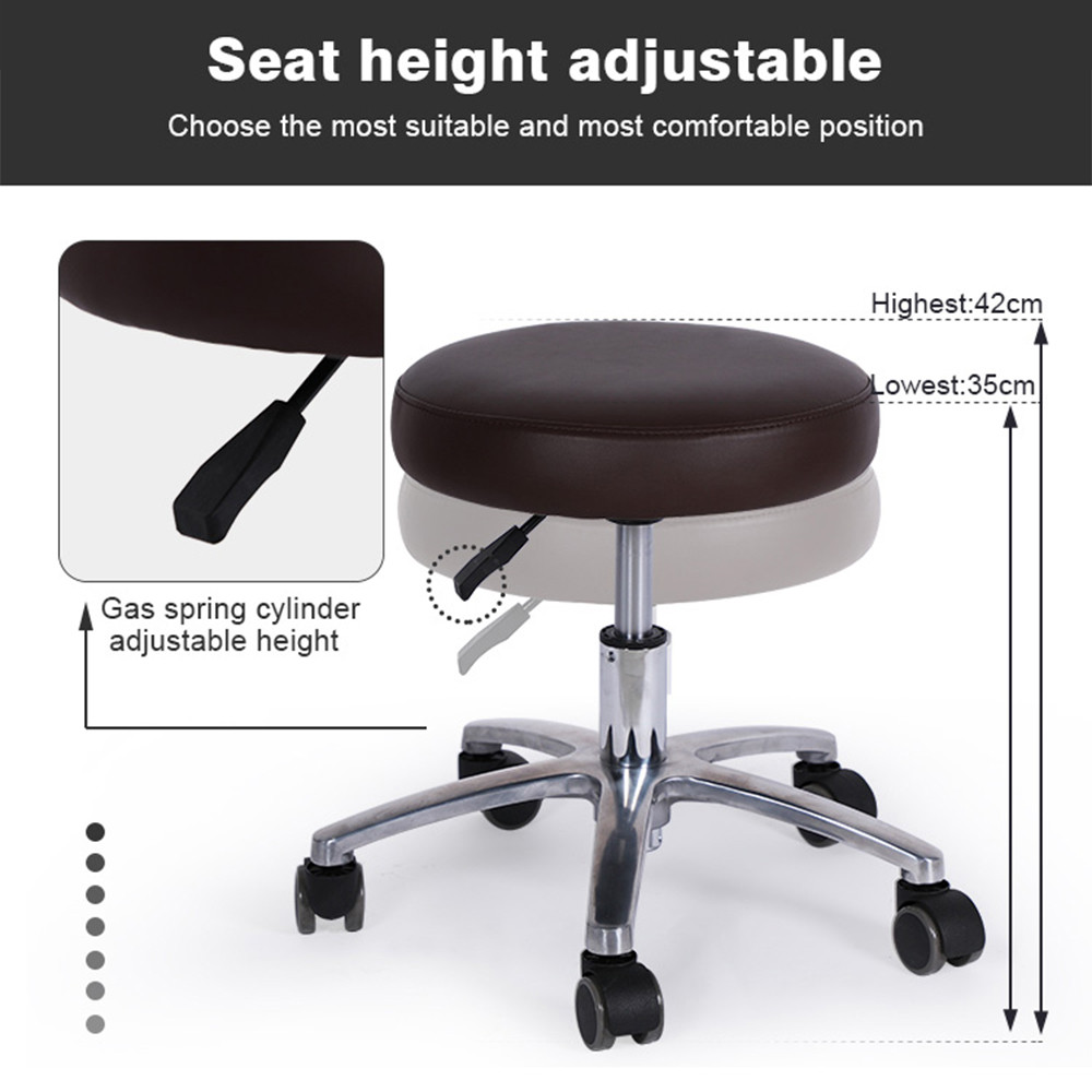 High Lift Rolling Technician Medical Stool Chair -Kangmei