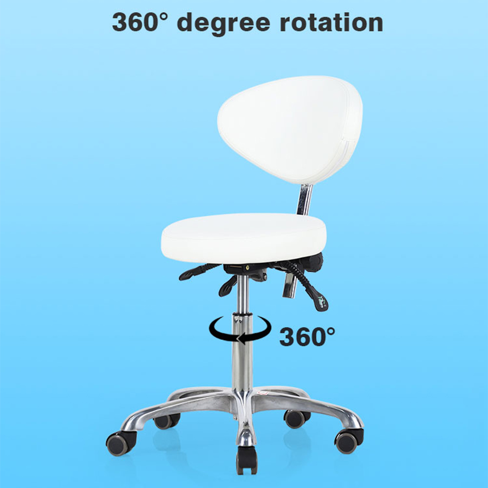 Professional Dental Stool Chair with Back Support - Kangmei