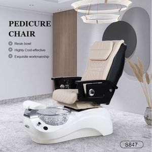 Whirlpool Pipeless Foot Spa Massage Pedicure Chair - Kangmei