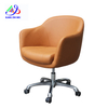 Beauty Nail Salon Furniture Adjustable Hydraulic Rotating Gas Lift Nail Customer Chairs with Wheels