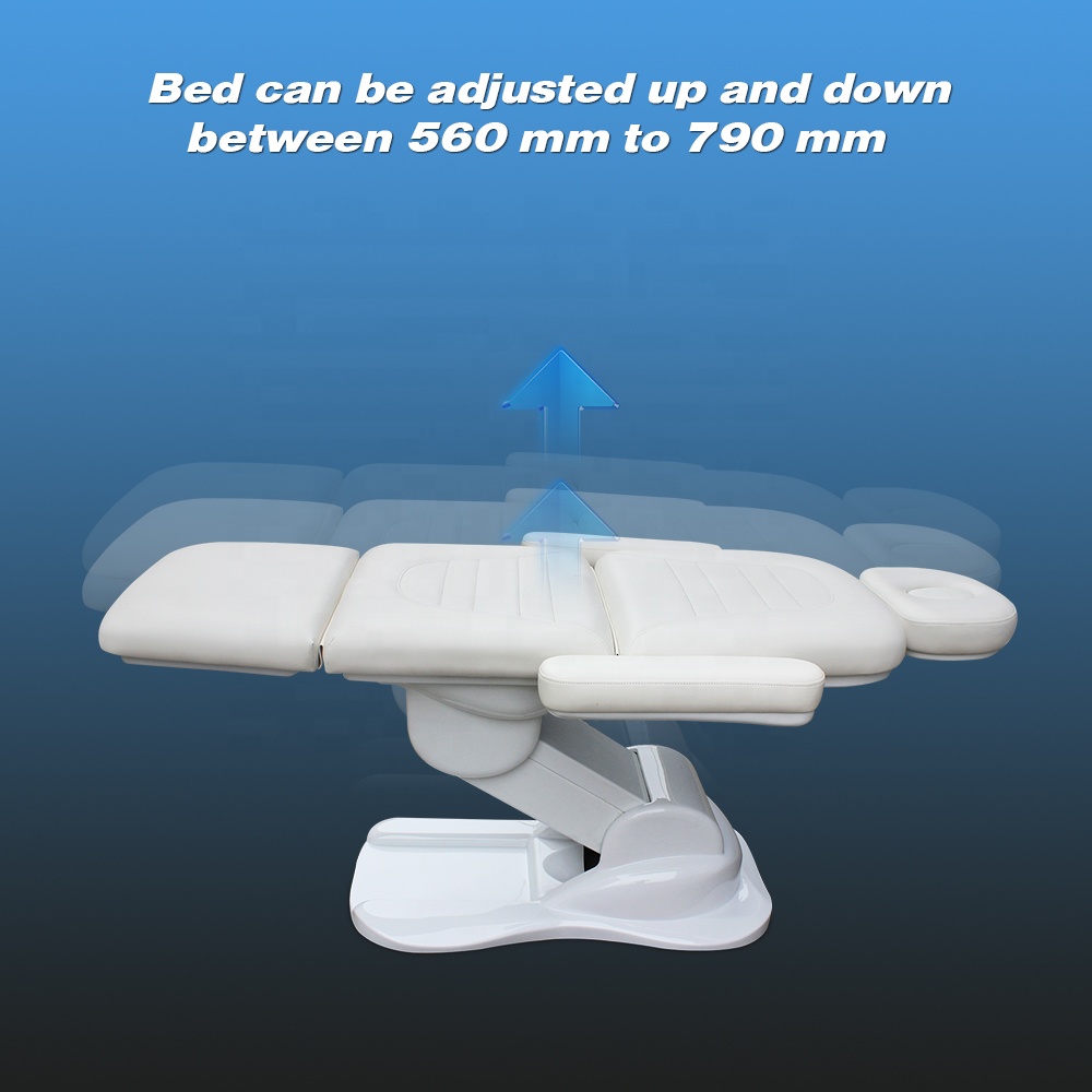 Electric Facial Bed Powerlift Height Adjustable Massage Table