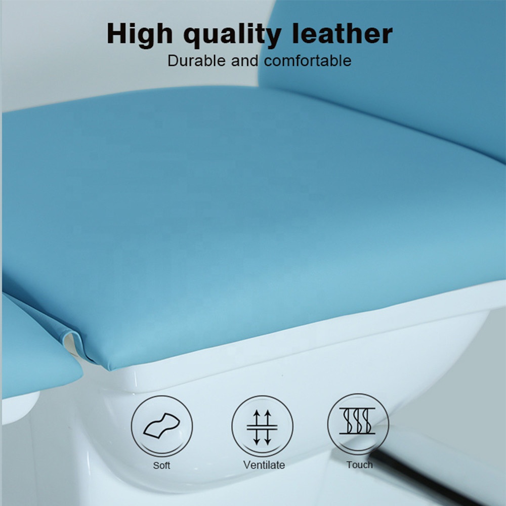 Wholesale Electric Facial Bed Blue Massage Table for Spa Salon