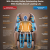 3D SL Track Zero Gravity Shiatsu Massage Chair with Calf Rollers