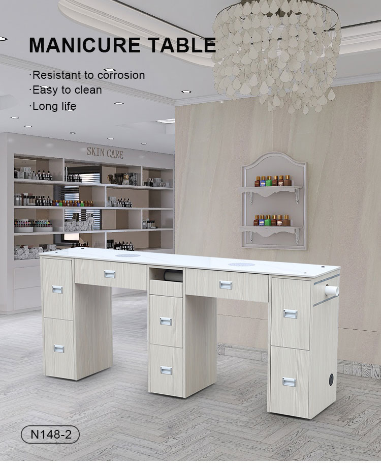 double manicure table