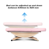 Professional Stationary Electric Adjustable Massage Table Facial Lash Bed