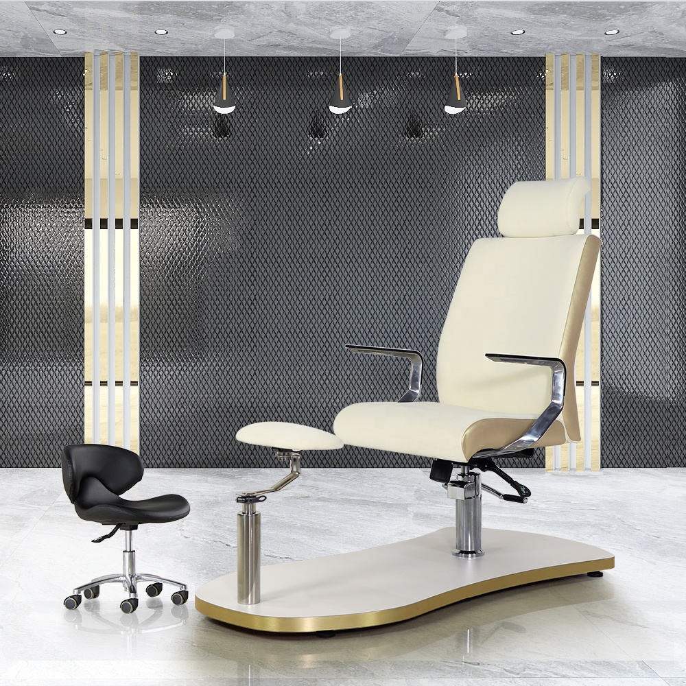 Cheap Modern Beauty Nail Salon Furniture No Plumbing Hydraulic Lift Adjustable Swivel Recline Foot Spa Pedicure Chair