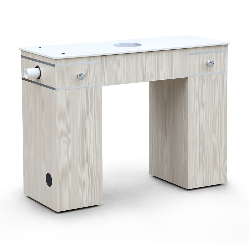 Nail Desk Station Manicure Table with Dust Extractor Fan - Kangmei
