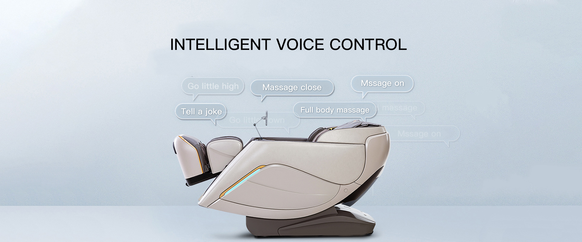 voice control massage chair