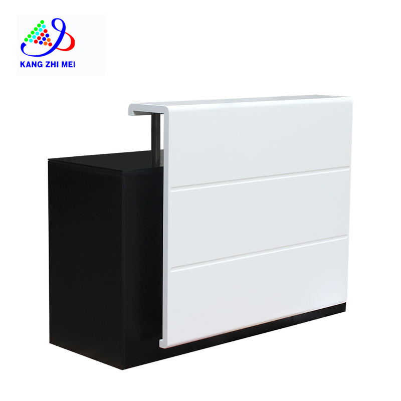 Black and White Spa Reception Counter Front Desk - Kangmei