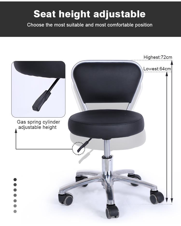 adjustable pedicure stool